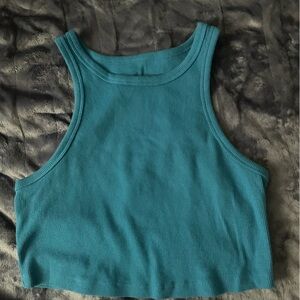 Blue tank top